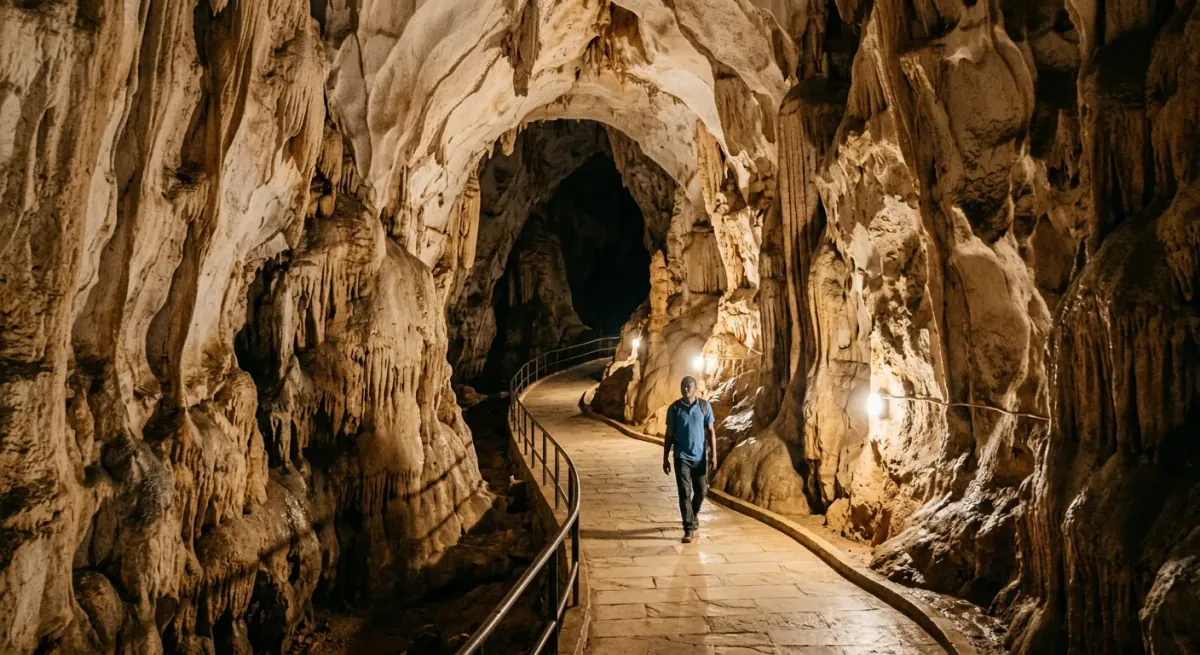Amboni Caves & Underground Limestone Chambers Tour