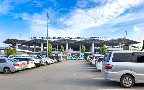 Arrivals hall at Julius Nyerere International Airport, Dar es Salaam